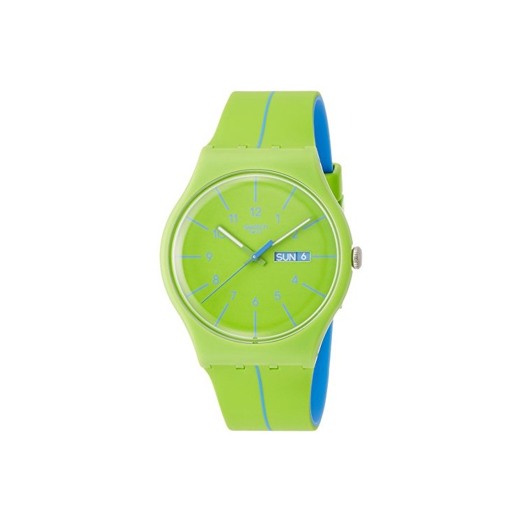 Swatch Orologio da Polso Verde Azul SUOG707