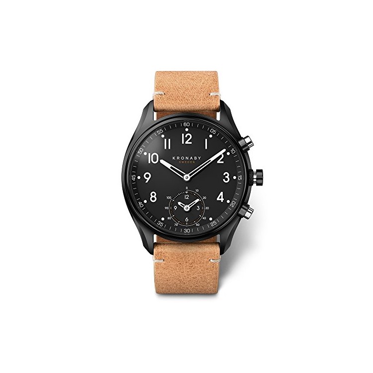 Kronaby Apex Smartwatch Nero Orologio da polso Unisex da 43mm S0730/1