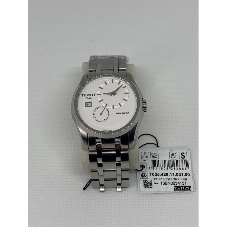 Tissot Cronografo Couturier Automatic Small Second Orologio da Polso Uomo T0354281103100