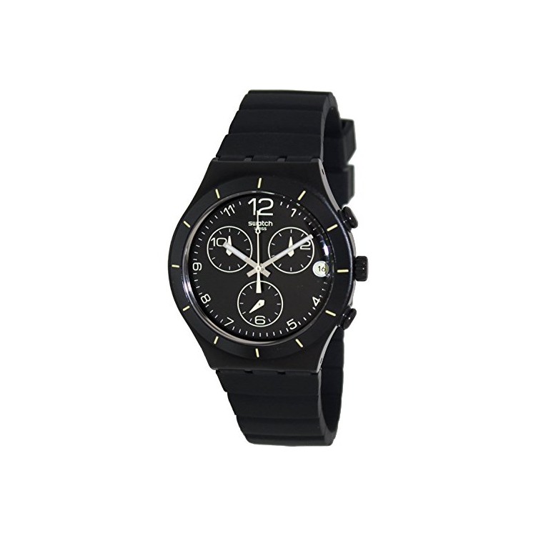 Swatch Orologio da Polso Cronografo al Quarzo Uomo con Cinturino in Silicone YCB4021